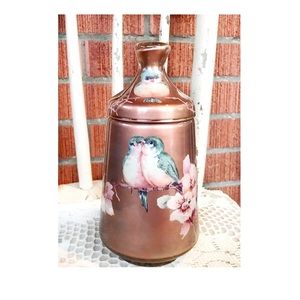 Glass Bathroom Dresser Jar